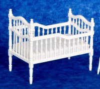 (image for) Victorian White Crib