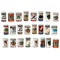 (image for) Old Fashioned Grocery Tins/24