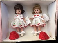 CHERRY TWINS Madame Alexander 8" Dolls with Box and Tags - Rare,