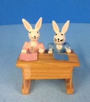 (image for) Little Rabbits at School Desks