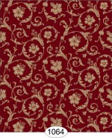 (image for) Cottage Acanthus Scroll - Red