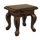 (image for) 1/24th Florentine Finish Queen Anne End Table