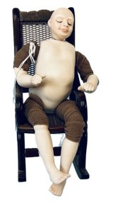 (image for) Sleeping Santa with Bare Feet