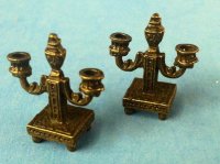 (image for) Bronze Finish Candelabras