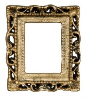 (image for) Ornate Gold/black Frame