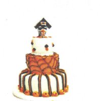 (image for) Spider's Hollow Three - Tier Cake