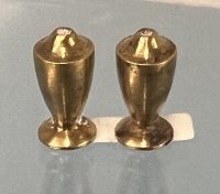 (image for) Brass Salt and Pepper Shakers