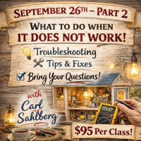 (image for) Wiring Class Part 2 with Carl Salhburg - What To Do When It Doesn't Work