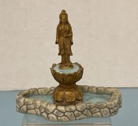 (image for) Small Asian Inspired Pond with Kuan Yin