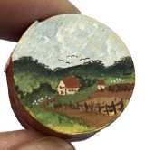 Hand Painted Shaker Box (image for) Hand Painted Shaker Box