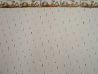 1950's Kitchen Utensils Wallpaper (3 Sheets of paper)