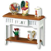 (image for) Side Table w/Rooster Design