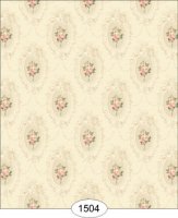 (image for) Camilla Floral - Pink on Ivory - 1504