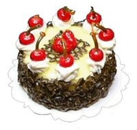 (image for) Cherry Chocolate Creme Cake
