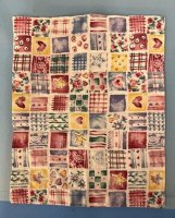 (image for) Stamped Block Quilt or Coverlet