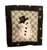 (image for) Snowman Wall-Hanging by Mary Carl Roberts