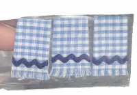 (image for) Blue and White Kitchen Towels