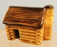 Ceramic Log Cabin