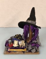 (image for) Witch Hat Making in Progress 1