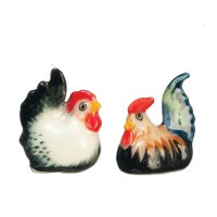 (image for) 2 Ceramic Chickens