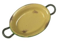 (image for) Oval Gratin Cooking Tray, Golden