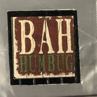 Bah Humbug wooden sign