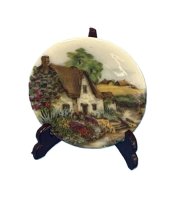 (image for) Landscape with House Plate