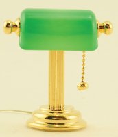 (image for) Reading Lamp with Green Shade