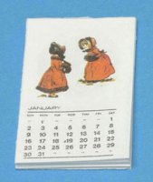 (image for) Victorian 12 Page Calendar Featuring Children