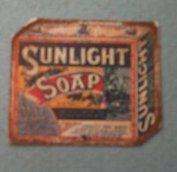 (image for) Tin Sign Sunlight Soap
