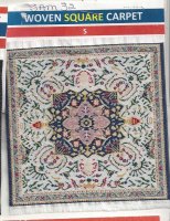 (image for) Woven Square Carpet 4" x 4"