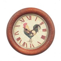 (image for) Wooden Kitchen Clock