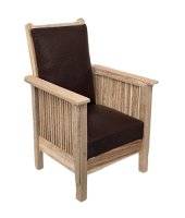 (image for) Bespaq Mission Style Upholstered "Morris" Chair