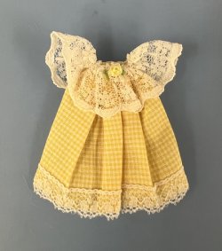 Yellow Checked Dress