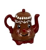 (image for) Christmas Gingerbread Coffee Pot by Renee' Marlowe