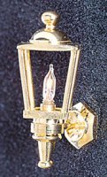 (image for) Brass Carriage Lamp