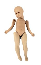(image for) 6" Kestner with cut outs for glass eyes (Porcelain)