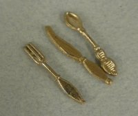 (image for) Gold Flatware