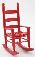 (image for) Rocking Chair, Red