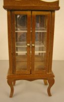 (image for) Walnut Vintage Double Door Cabinet