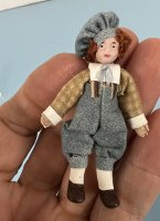 (image for) Little Red Curly Haired Boy Doll