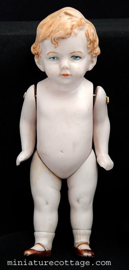 Antique Bisque Doll [xd61711] - $100.00 : Miniature Cottage, Dollhouse  Miniatures in Nashville