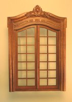 Pollinade Carved Double French Door