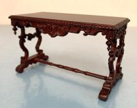 (image for) Ornate Mahogany Table