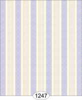 (image for) Bella Stripe - Purple on Ivory