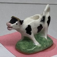 (image for) Hand Painted Porcelain Cow Creamer