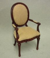 (image for) Arm Chair in Beige Fabric