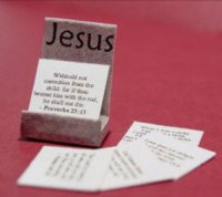 Jesus Message Holder