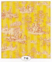 (image for) Light Toile Stripe 716