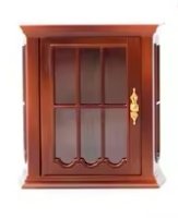 (image for) Storage Cabinet with glass holders for two stems inside